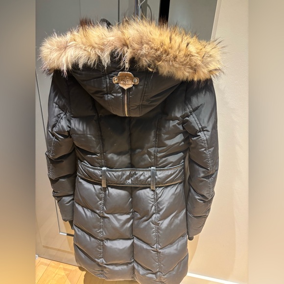 Mackage Black Puffer Jacket with Fur Hood - Picture 2 of 7